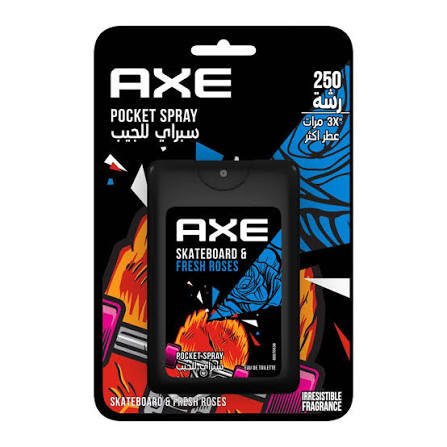 AXE POCKET SPRAY FRESH ROSES