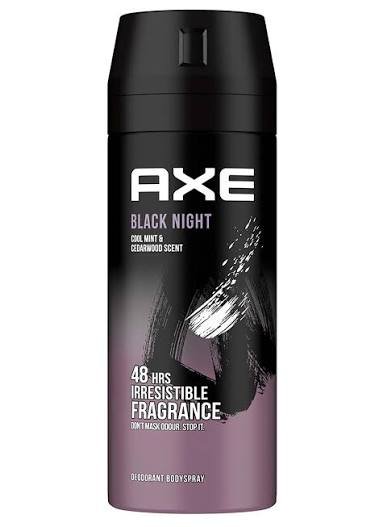 AXE BODY SPRAY (BLACK NIGHT ) 150ML UNI