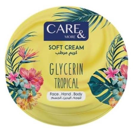 CARE&MORE GLYCERIN TROPICAL CREAM 75 ML