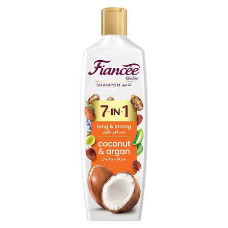 FIANCEE SHAMPOO 7+1 COCNUT&ARGAN 340 ML