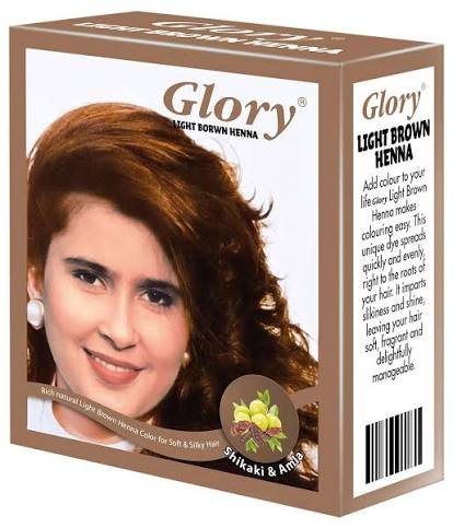 GLORY حنا جلورى بنى فاتح 100 جرام