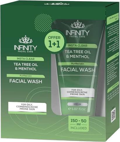 INFINTY TEA TREE FACIAL WASH 150 ML OFFER