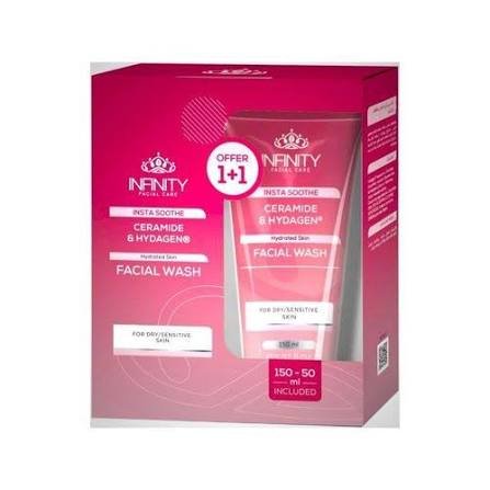 INFINTY CERAMID FACIA WASH 150 ML OFFER