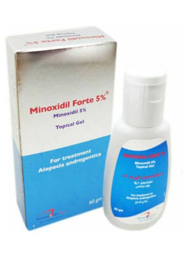 MINOXIDIL FORT 5% GEL 60 ML س.ج