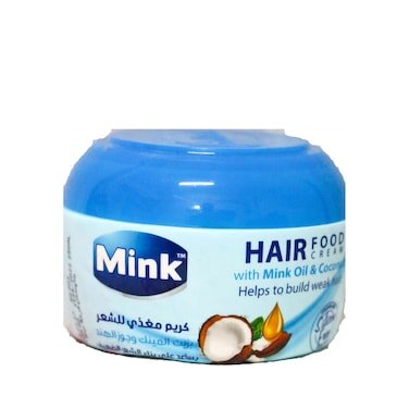 MINK HAIR FOOD CREAM 250 ML مينك وجوزهند