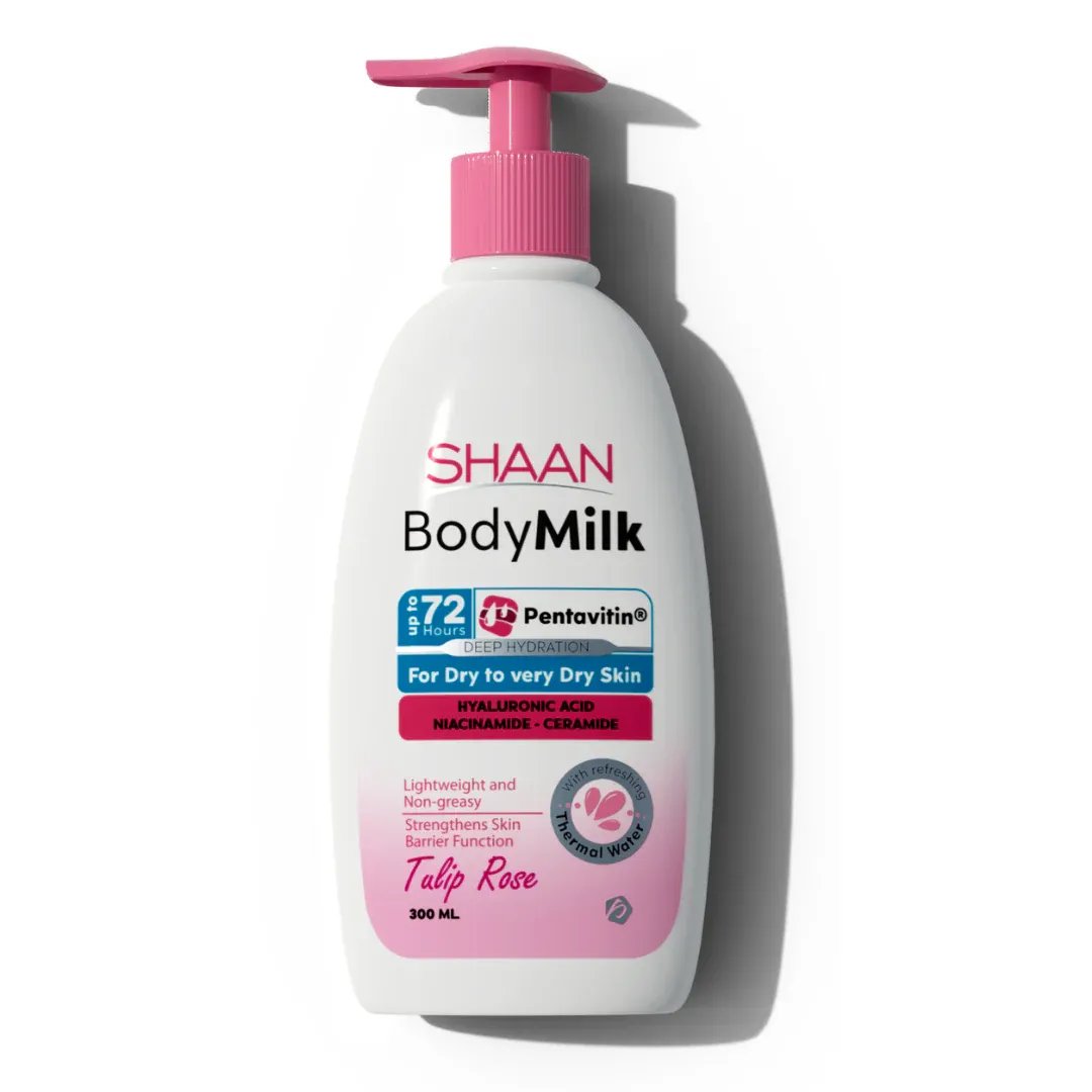 SHAAN BODY MILK ROSE 300 ML