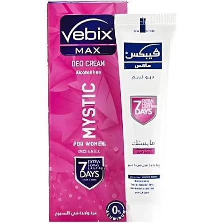 VEBIX CREAM فيبكس مزيل لرائحة العرق فوشيا25 مللى