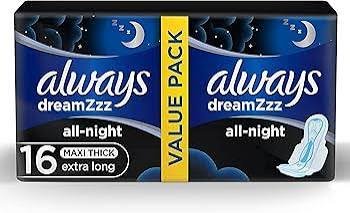 ALWAYS NIGHT EXTRA LONG 12 PADS