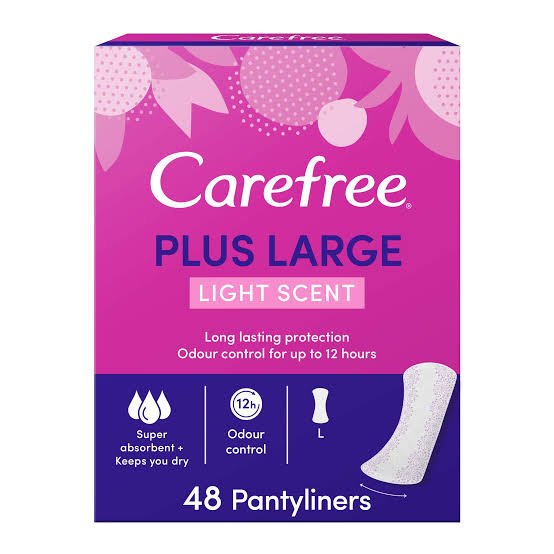 CAREFREE PLUS LARGE 48PCS (23599)