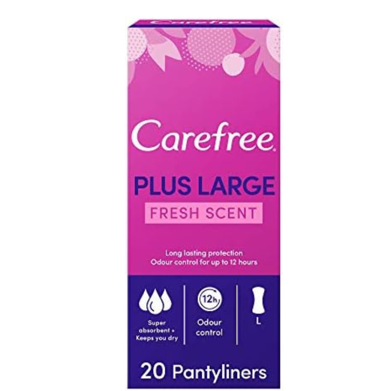 CAREFREE PLUS LARGE (FRESH) 20 PCS