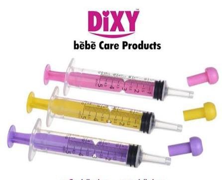 DIXY SYRING 5ML سرنجة ادوية شراب اشكال