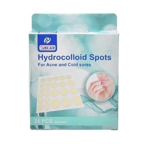 CURE AID SPOTS ACNE 24 PCS