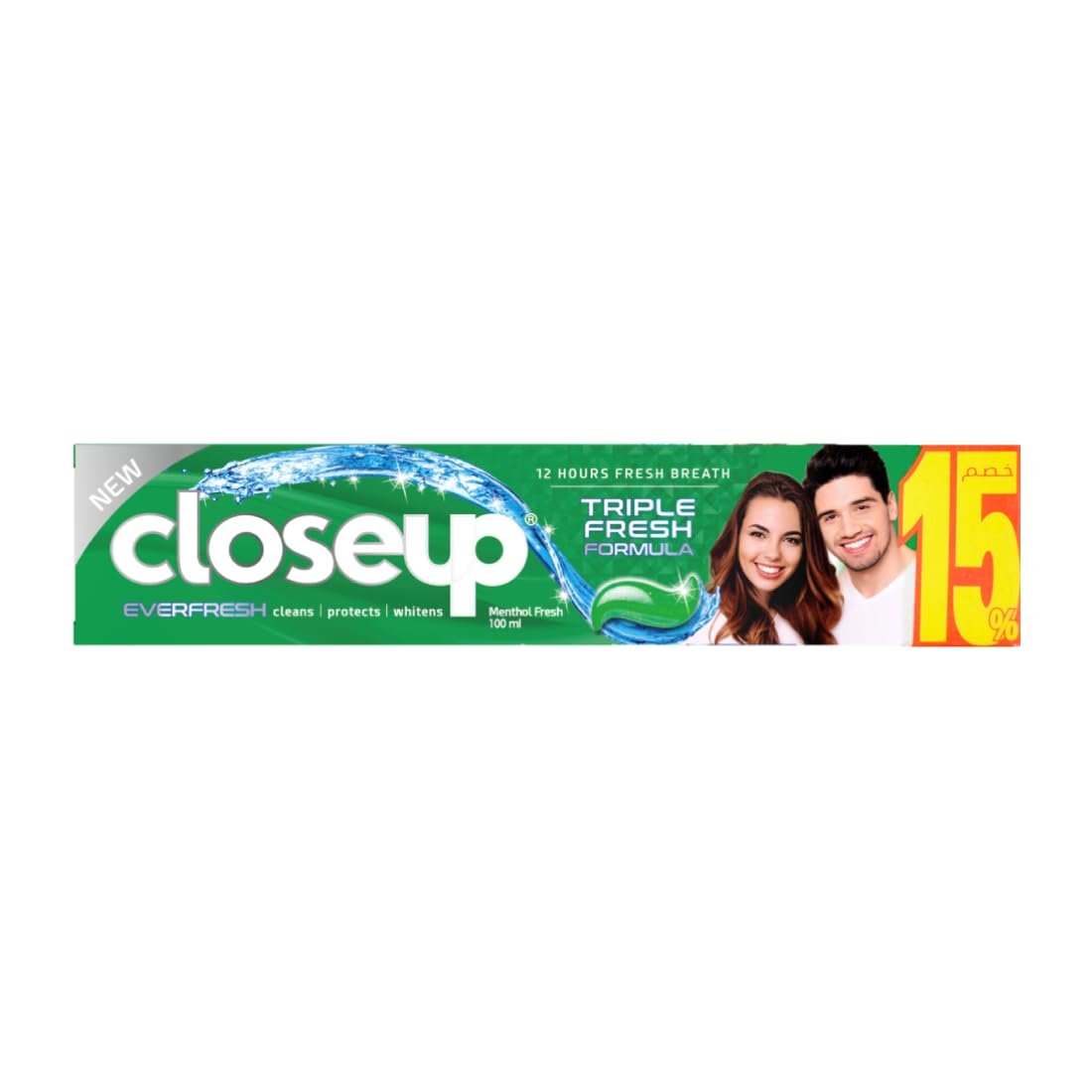 CLOSE. UP. GM100 خصم 15 معجون اخضر منتول