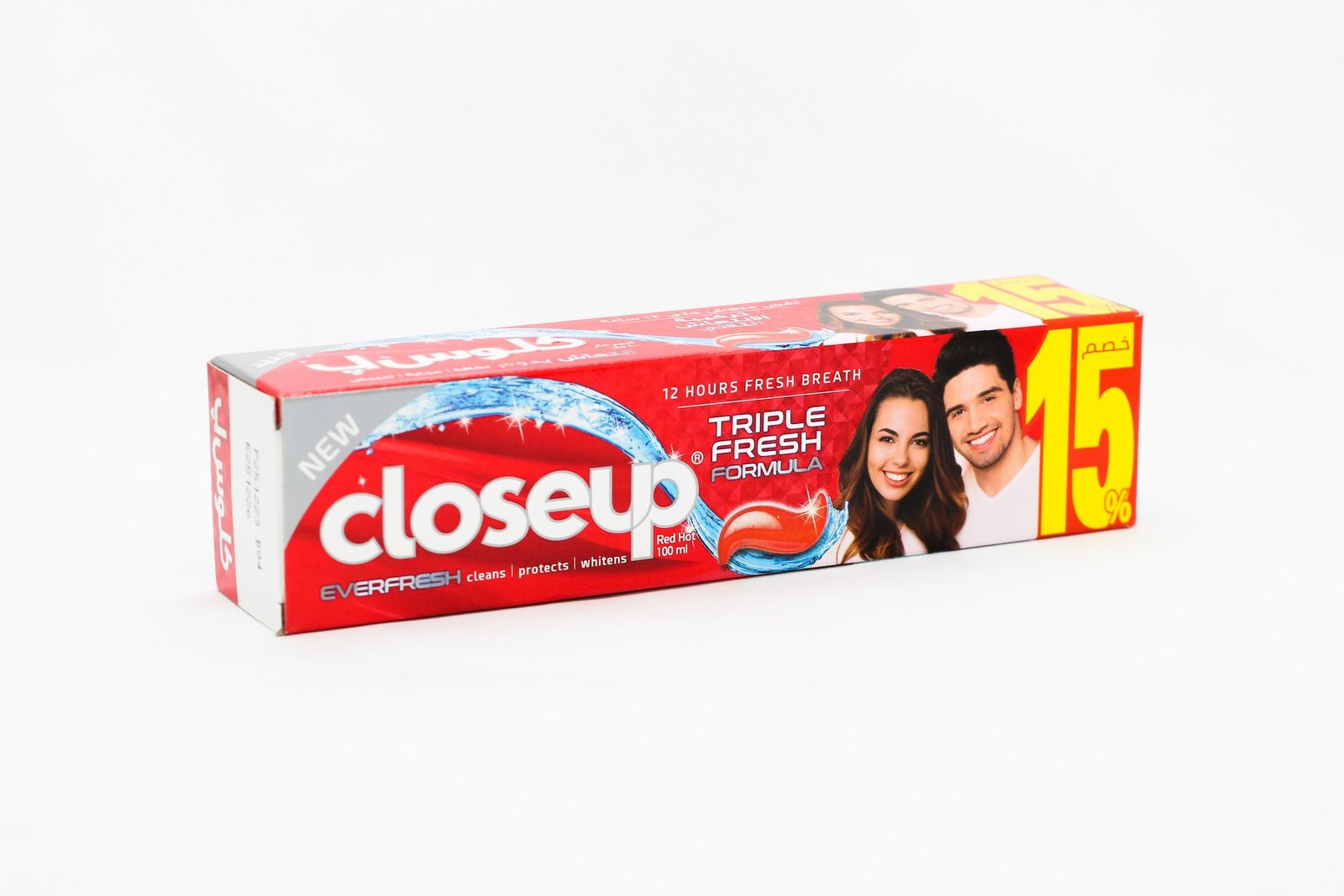 CLOSE. UP. 100 GM خصم 15 معجون أحمر