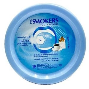EVA. SMOKERS TOOTHPOWDER 45GM فلورين