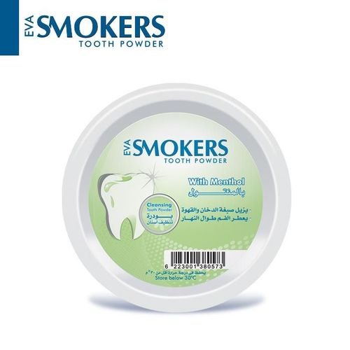 EVA. SMOKERS TOOTHPOWDER 45GM منتول