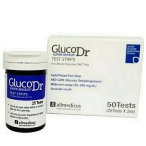 GLUCODR TEST STRIPS 50 STRIPS شرائط