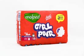 MOLPED GIRL MUSK MAXI LONG 18 PADS