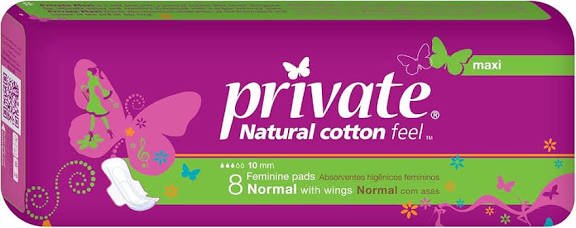 PRIVATE MAXI NORMAL 8 PCS (12 -8) (18587)