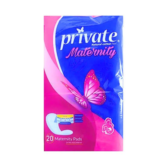PRIVATE 20 MATERNITY PADS بعد الولاده