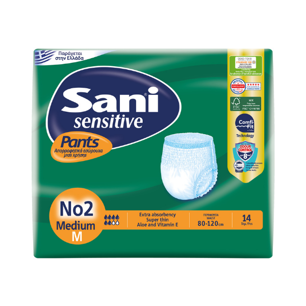 SANI PANTS MEDIUM 14 PCS