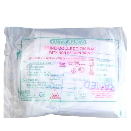 URINE BAG كيس جمع بول كبار