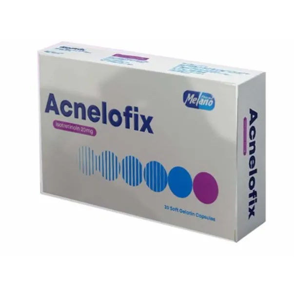 ACNELOFIX 20 MG 20 CAP