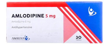 AMLODIPINE 5 MG 30 TAB