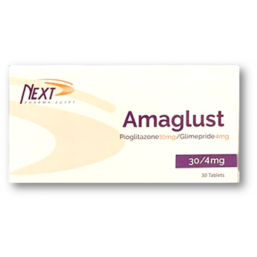 AMAGLUST 30 /4 MG 30 TAB س.ج