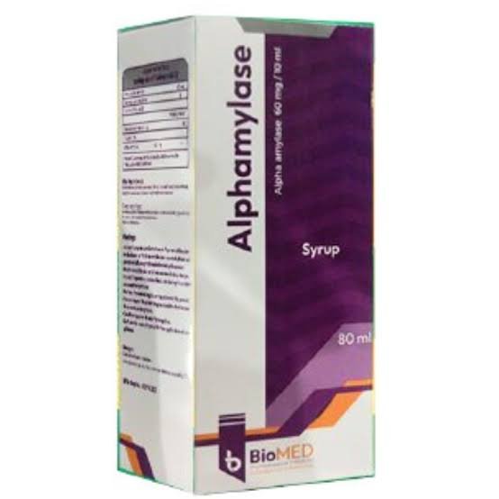 ALPHAMYLASE SYRUP 80 ML
