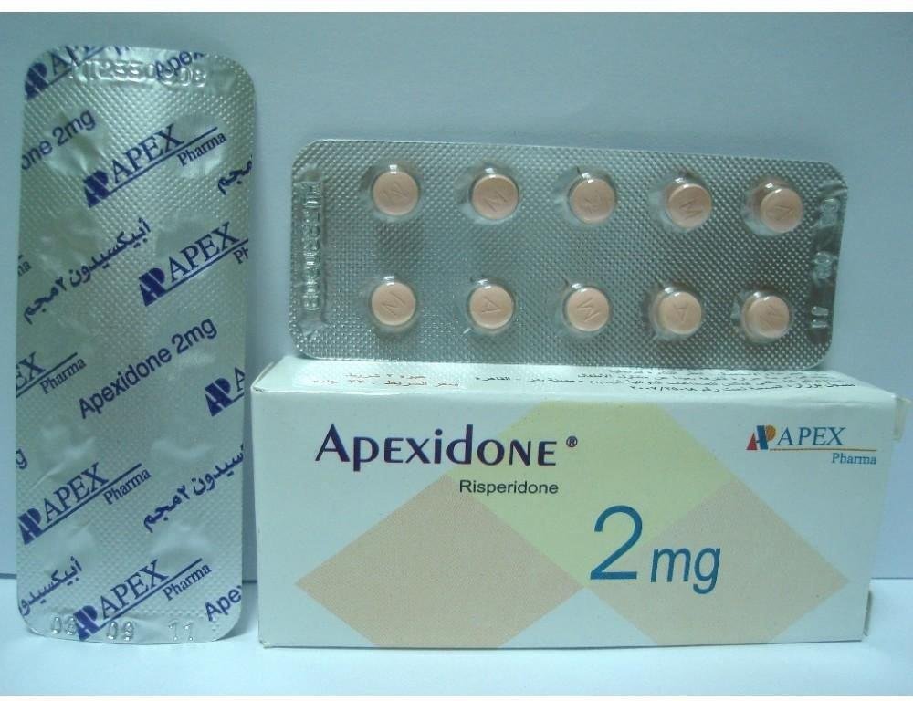 APEXIDONE 2 MG 20 TAB س ج