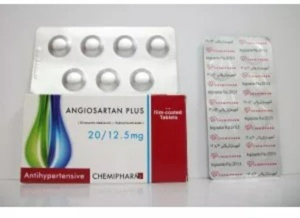 ANGIOSARTAN PLUS 20/12.5 MG 28TAB