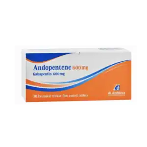 ANDOPENTENE 600 MG 30 TAB