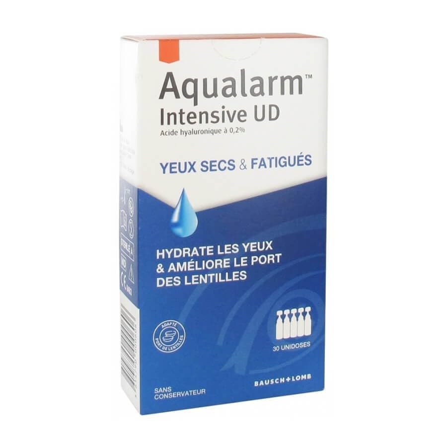 AQUALARM INTENSIVE UD EYE DROPS 30 X 0.5 ML