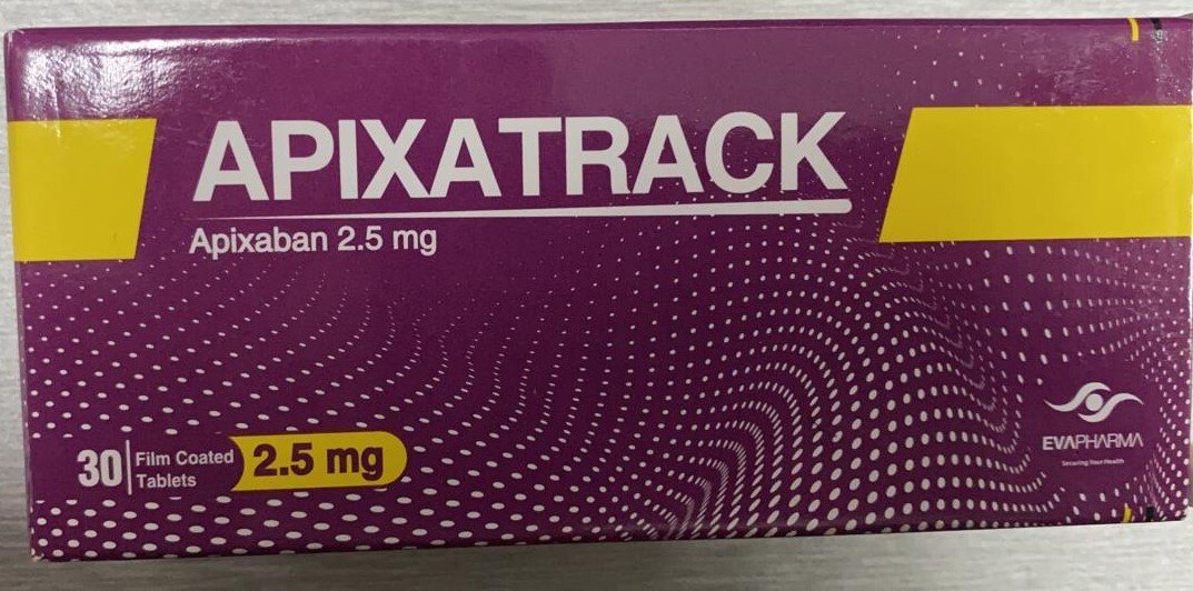 APIXATRACK 2.5 MG 30 TAB
