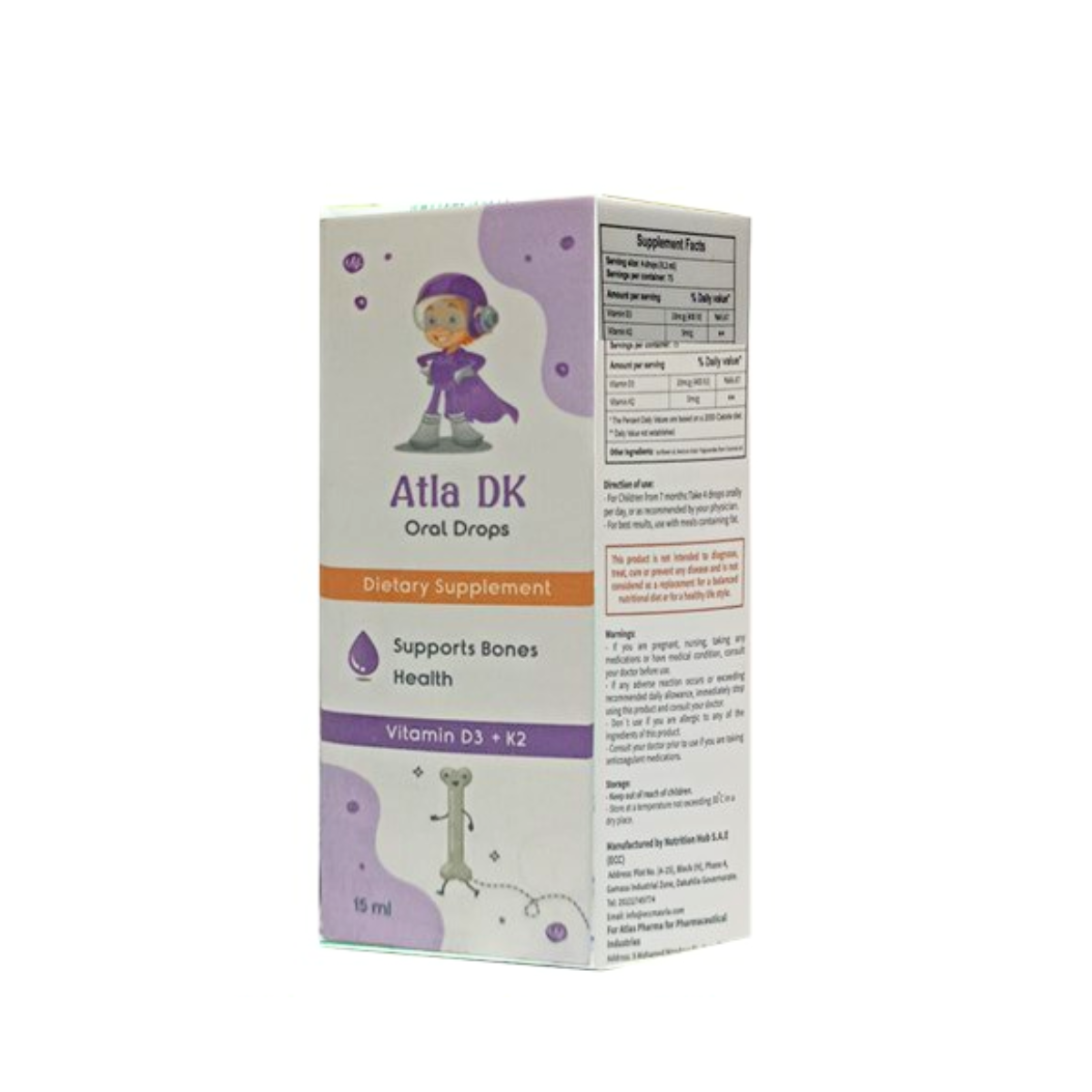 ATLA DK ORAL DROPS 15 ML