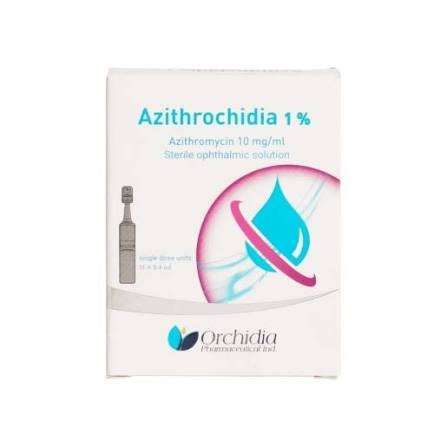 AZITHROCHIDIA 1% EYE DROPS 15 ML