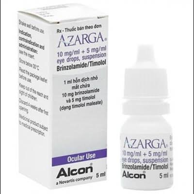 AZARGA EYE DROPS 5 ML س.ج