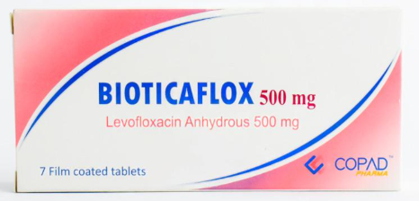 BIOTICAFLOX 500 MG 7 TAB