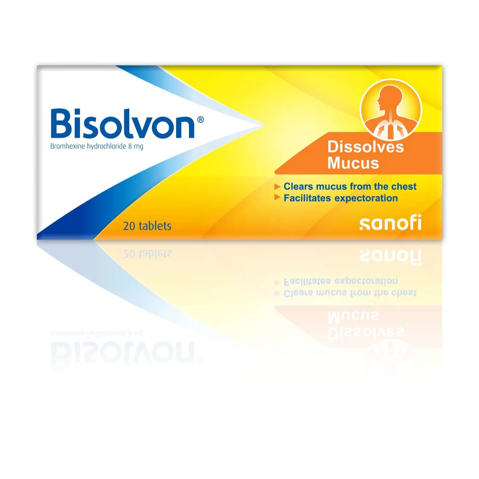 BISOLVON 8 MG 20 TAB س.ج