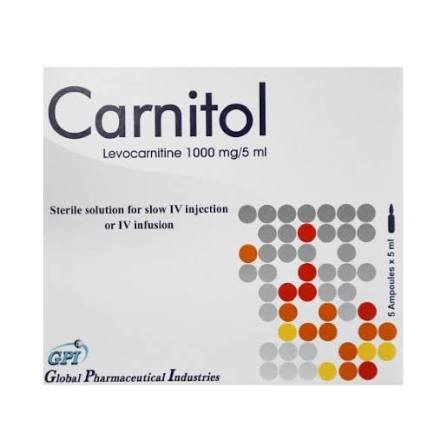 CARNITOL 5 AMP 5 ML