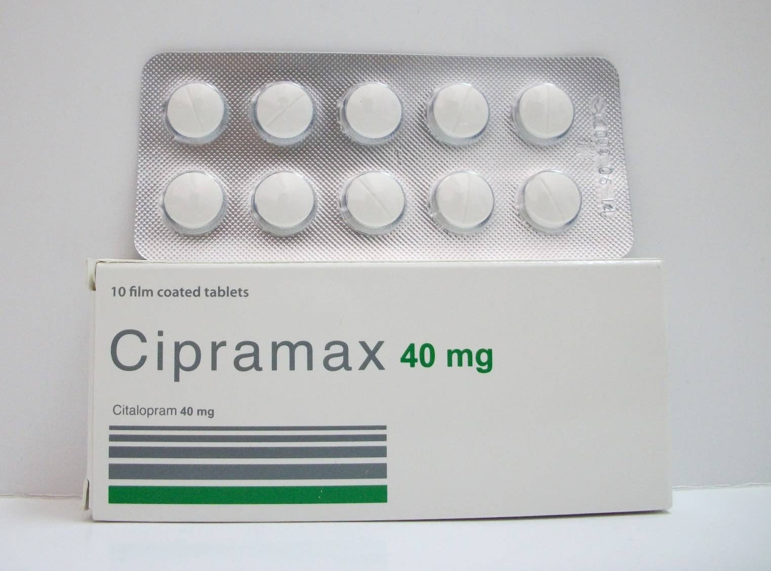CIPRAMAX 40 MG 10 TAB