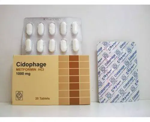 CIDOPHAGE 1000 MG 30 TAB