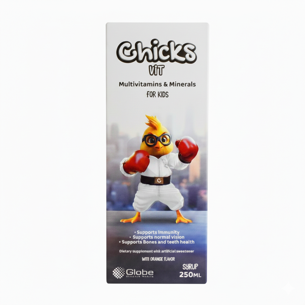 CHICKS VIT KIDS SYRUP 250 ML