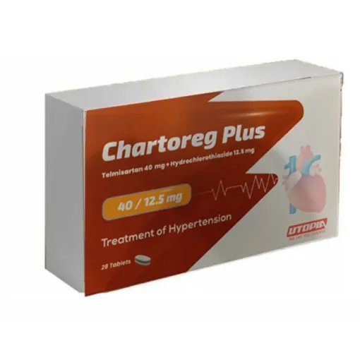 CHARTOREG PLUS 40/12.5 MG 28 TAB