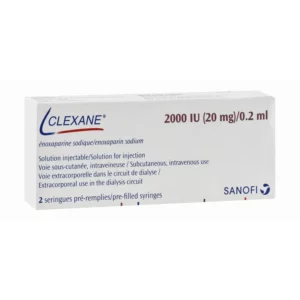 CLEXANE 20 MG 2 SYRING س.ج