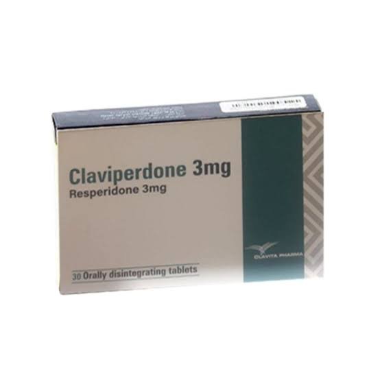 CLAVIPERDONE 3 MG 30 ORALLY TAB