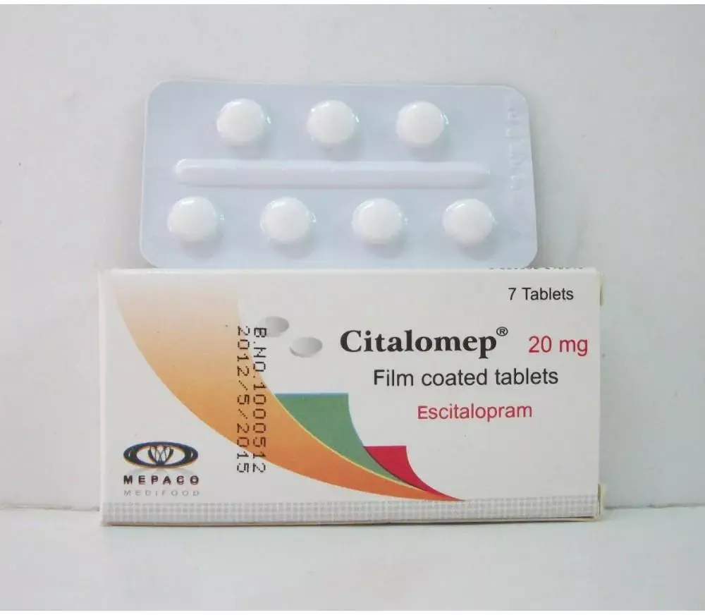 CITALOMEP 20 MG 7 TAB