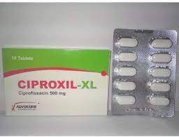 CIPROXIL - XL 500 MG 10 TAB