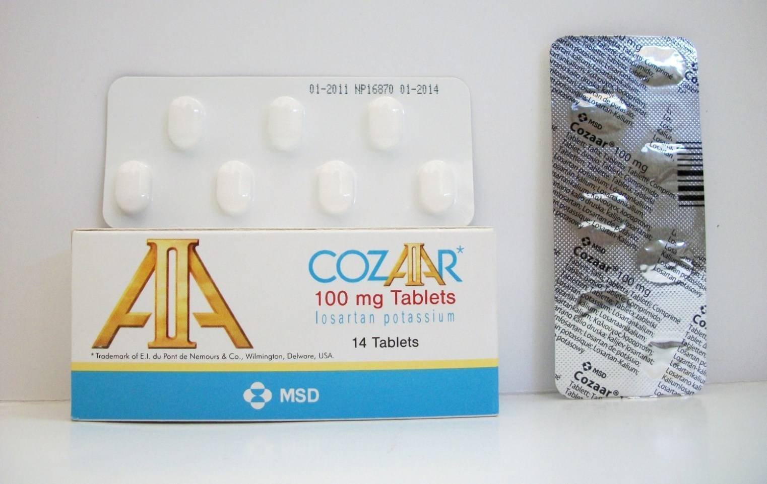 COZAAR 100 MG 14 TAB
